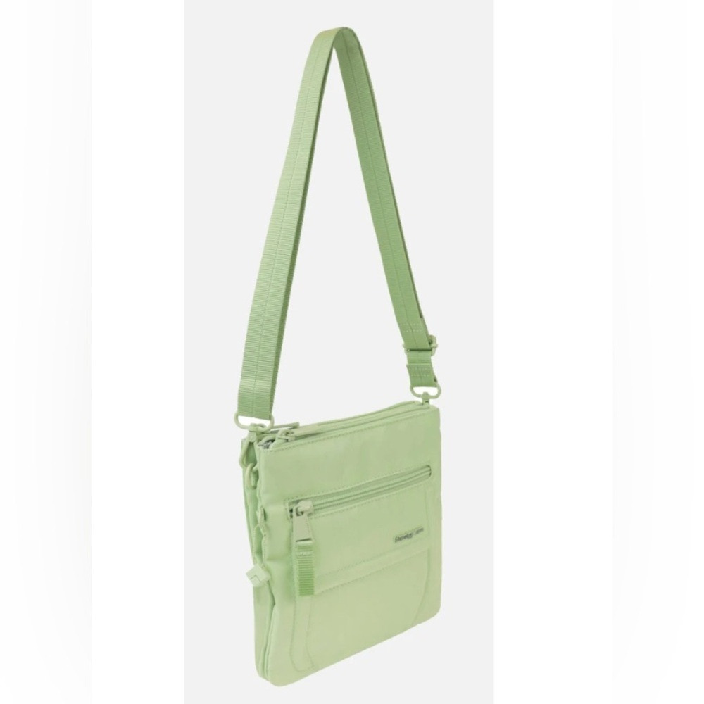 Hedgren Women’s Helm Opaline Green Nylon Crossbody NWTS - Picture 5 of 12